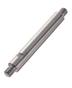 High Precision Linear Shafts - Both Ends Threaded with Undercuts / Both Ends Threaded with Undercuts and Wrench Flats