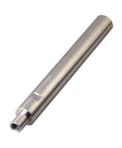 High Precision Linear Shafts - One End Stepped and Tapped / One End Stepped and Tapped with Wrench Flats