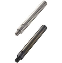 Linear Shafts-One End Threaded with Wrench Flats / Cross-Drilled Hole
