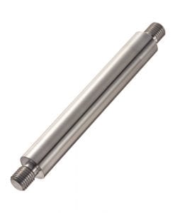 Precision Linear Shafts - Both Ends Male Thread with Undercut