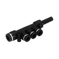 Quick Fitting Standard UBE Series Branch Union Triple【10 Pieces Per Package】