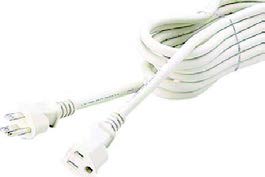 1-1 Extension Cord, 3P, Ivory