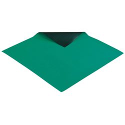Conductive Color Mat, Green, Made of NBR, No Ground Wire Thickness 2 mm