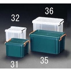 Container with Buckles - Hộp đựng với nắp đậy