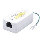 Modular jack LAN connection switch