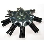 Octo brush 100xM10xP1,5 steel wire