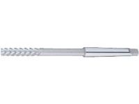 High-Speed Steel High Helical Reamer, Right Blade with 60° Left Spiral, Tapered Shank, 0.1 mm Unit Designation Model
