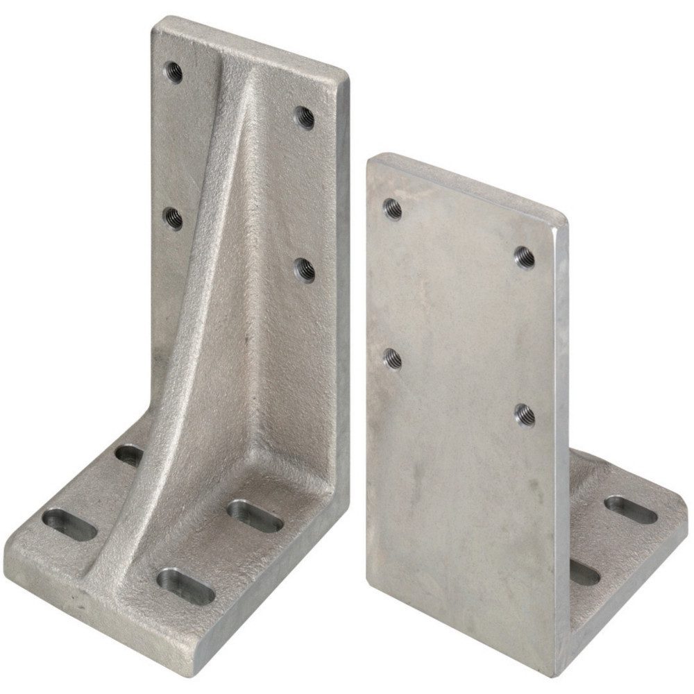 Angle Plates-Mounting Hole Selectable, Hole Position Fixed