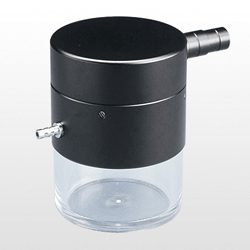 Dust collection-liquid stocker