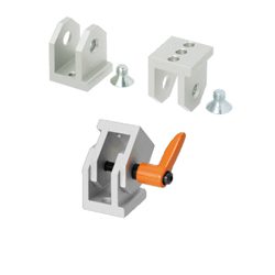 Free Angle Brackets - For 6 Series (Slot Width 8mm) Aluminum Extrusions
