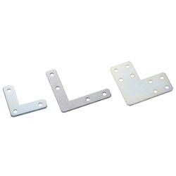 Sheet Metal Bracket For 5 Series (Slot Width 6mm) Aluminum Extrusions - L-Shaped