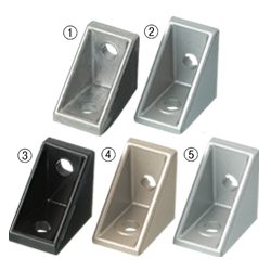 Tabbed Reversal Brackets -For 1 Slot - For 6 Series (Slot Width 8mm) Aluminum Extrusions