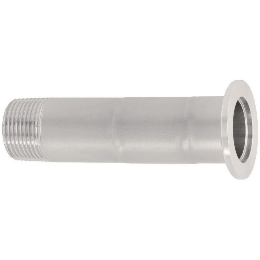 Vacuum Pipe Fittings-Threaded Male End and Flange End Type